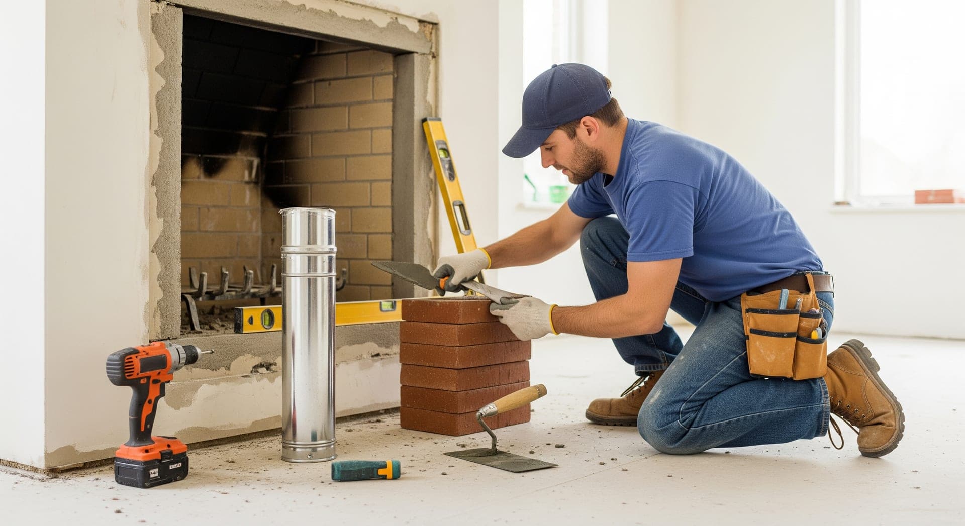 Why Choose UsRemodel for Fireplace and Chimney Installation?