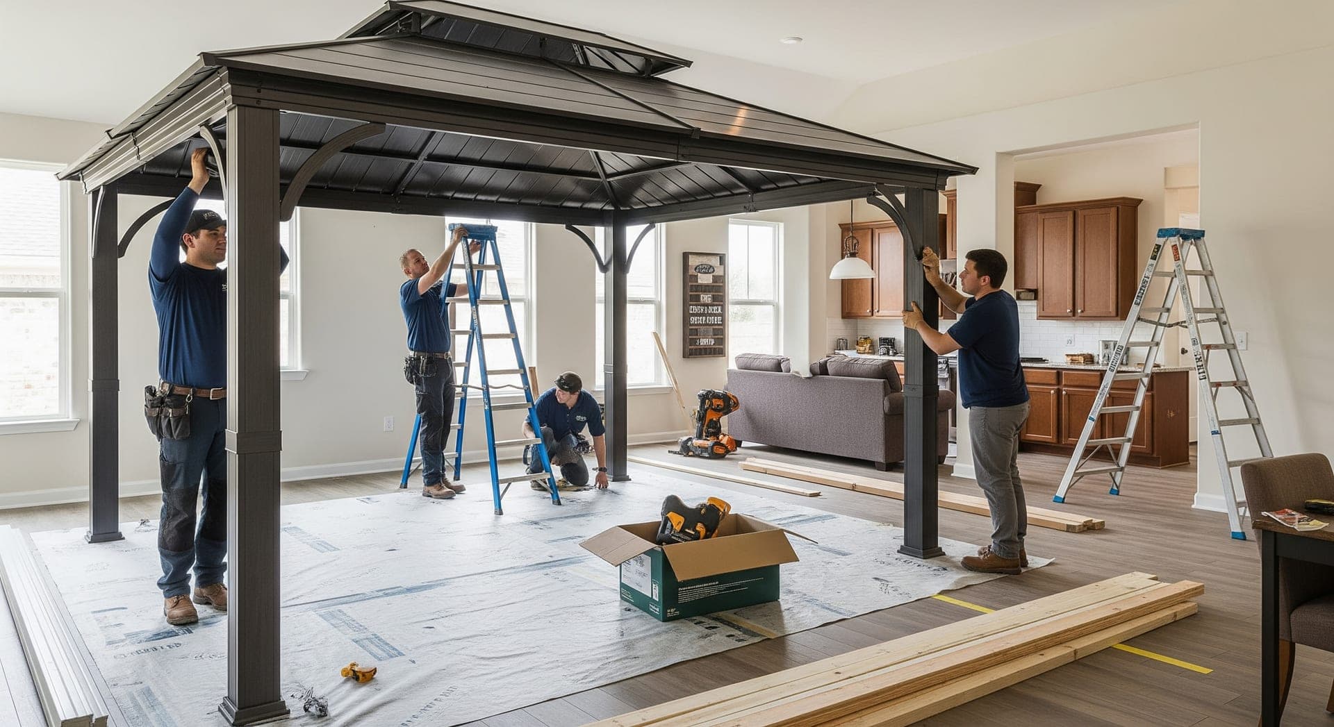 Why Choose UsRemodel for Gazebo Installation and Construction?