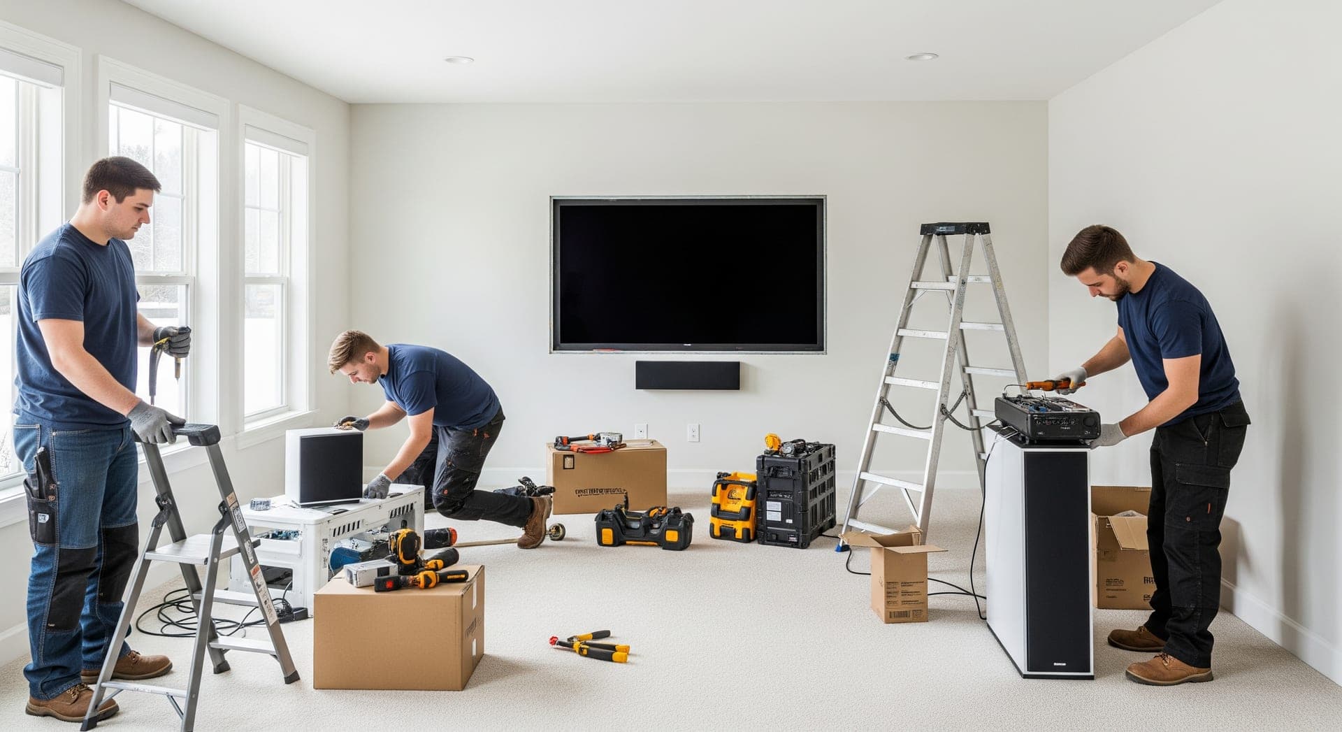 Why Choose UsRemodel for Home Theater System Installation or Replacement?