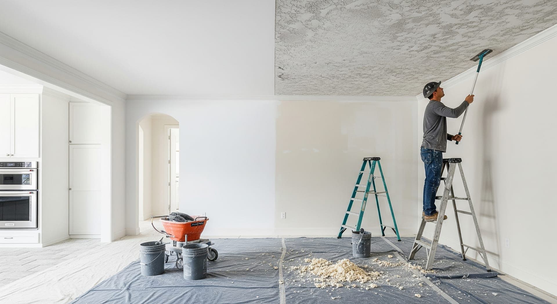 Why Choose UsRemodel for Popcorn Texture Removal?