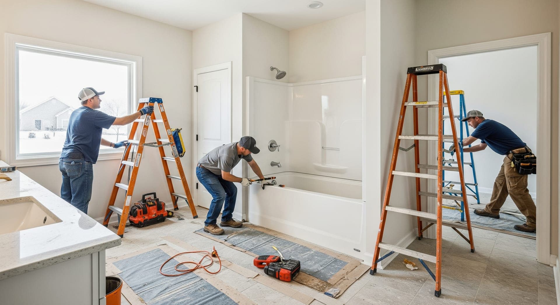 Why Choose UsRemodel for Shower and Bathtub Installation or Replacement?